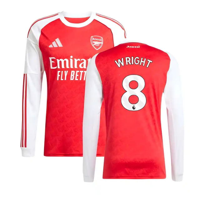 Durable Material Passionate Arsenal Arsenal Long Sleeve Home Shirt...