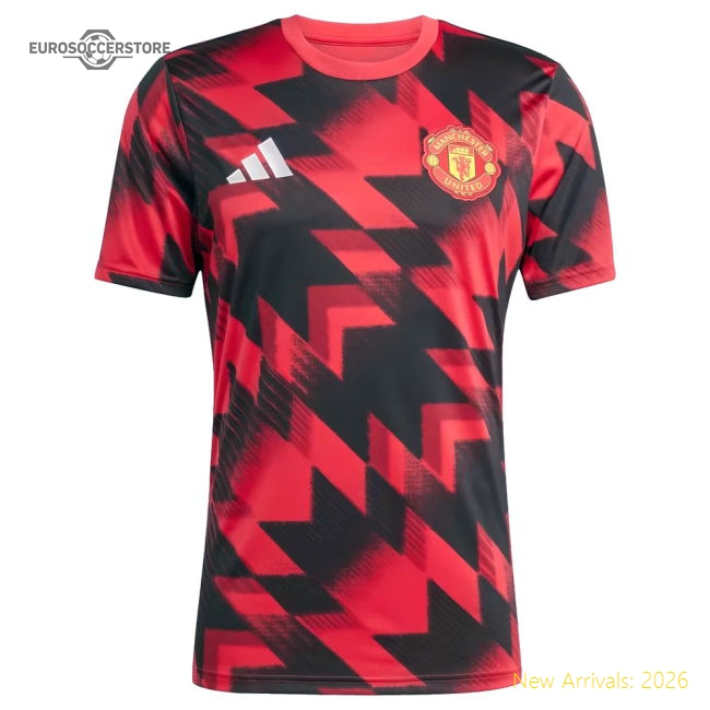 2025-2026 Man Utd Pre-Match Shirt (Red) (Neville 2)