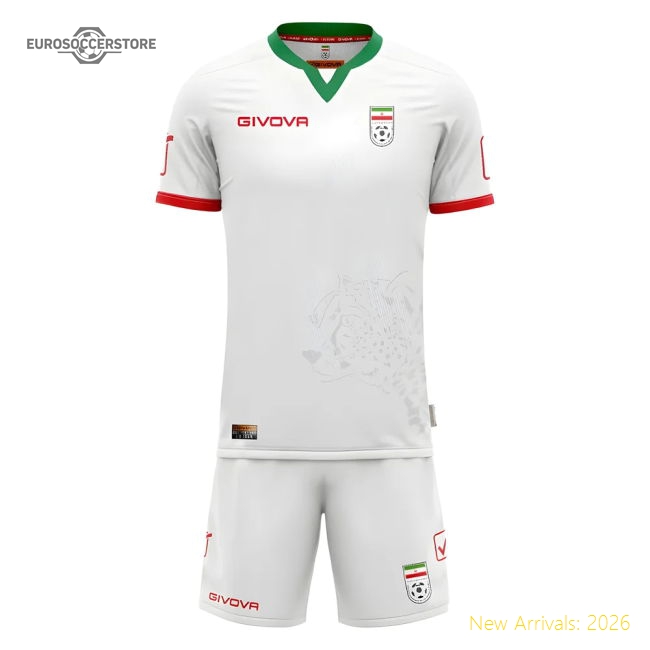 First-class 2016-2017 Team Melli Main Jersey (and Shorts)