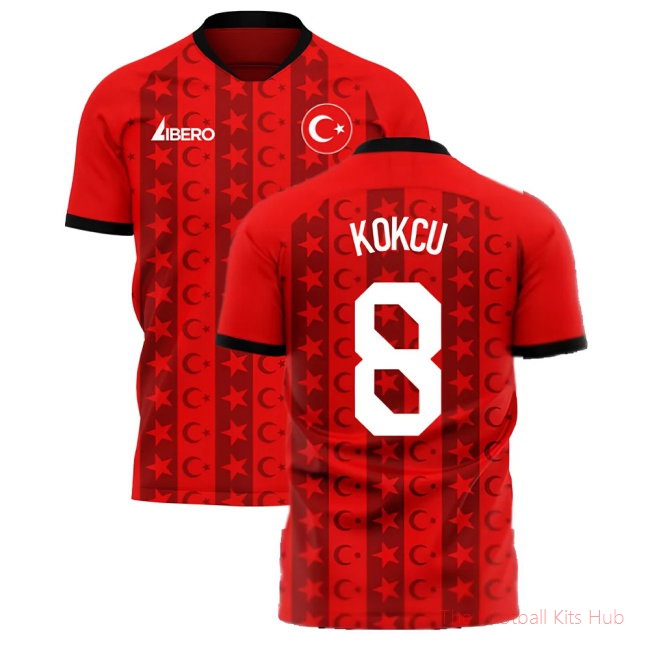 [LK] Turkey 2025/26 Home Football Kit (Libero) (KOKCU 8)