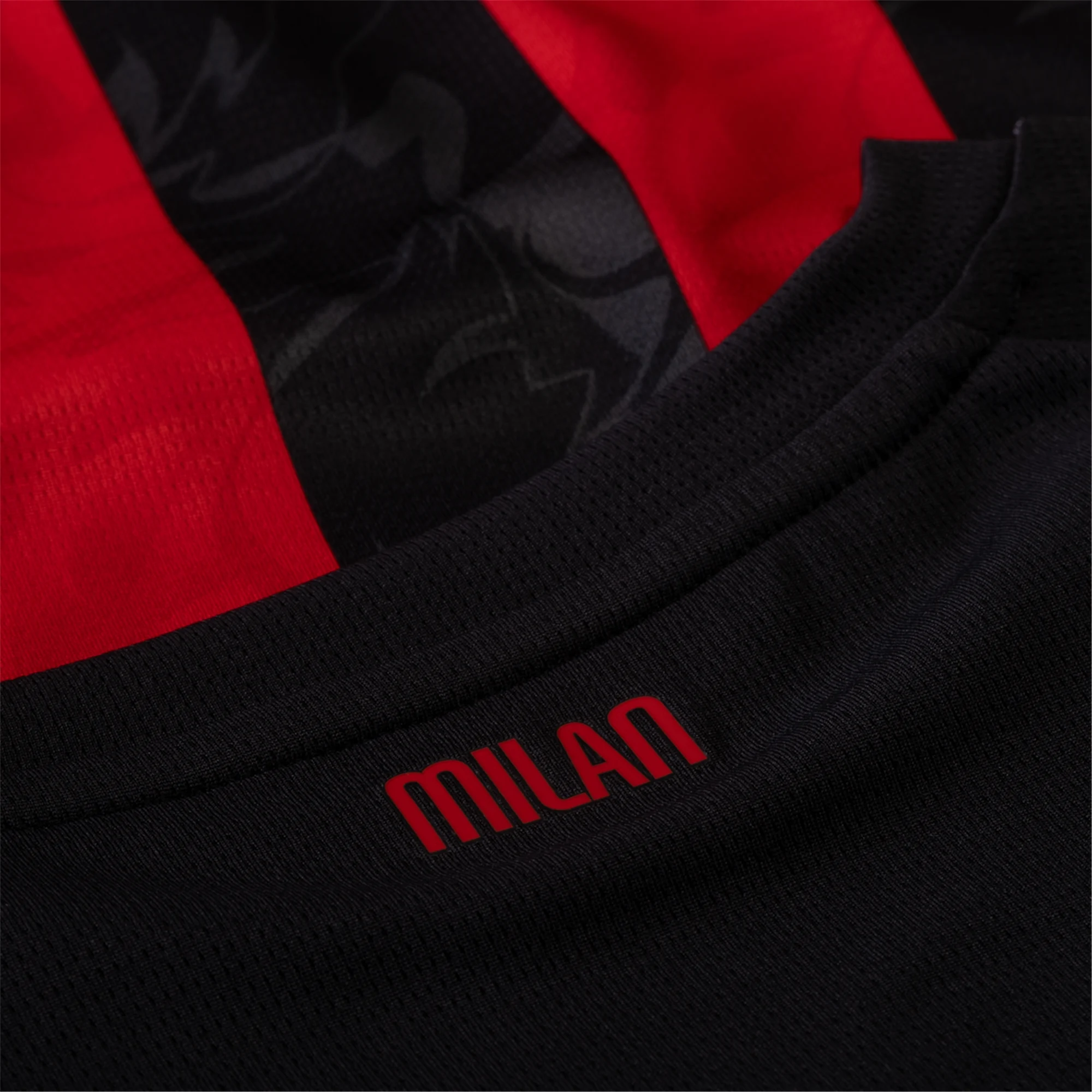 AC Milan Long Sleeve 2025-2026 UCL Home Jersey – Authentic Shirt