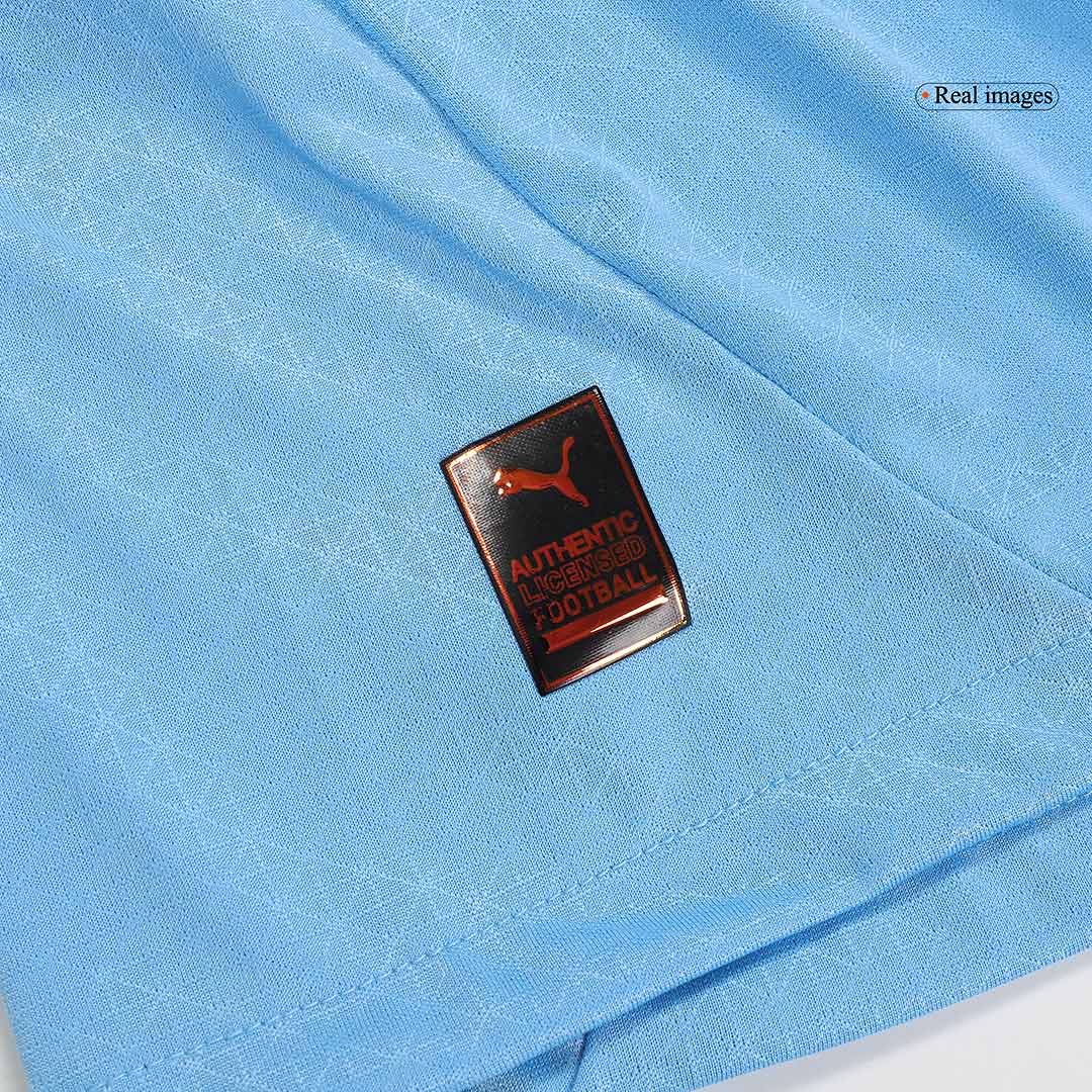 Player Version Manchester City Home Soccer Jersey 2024/25Authentic Kit