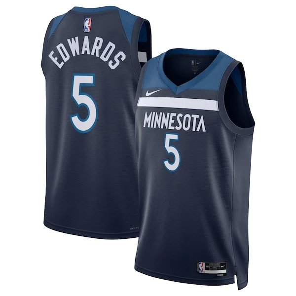 All-Star Anthony Edwards MIN Swingman Jersey - Navy - Licensed Product