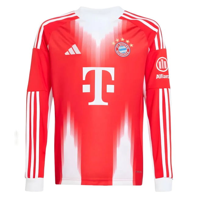 Kids Licensed 2025-2026 Bayern Munich German League Home Jersey