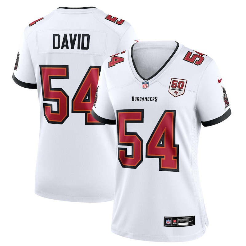 None Lavonte David TB Buccaneers Iconic Officially Licensed Jersey