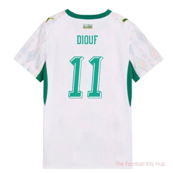 2026-2027 Senegal Home Shirt (Womens) (Diouf 11)