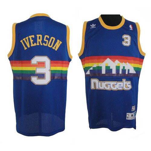 Nuggets Blue Denver Nuggets #3 Jersey - Reasonably Priced Quality