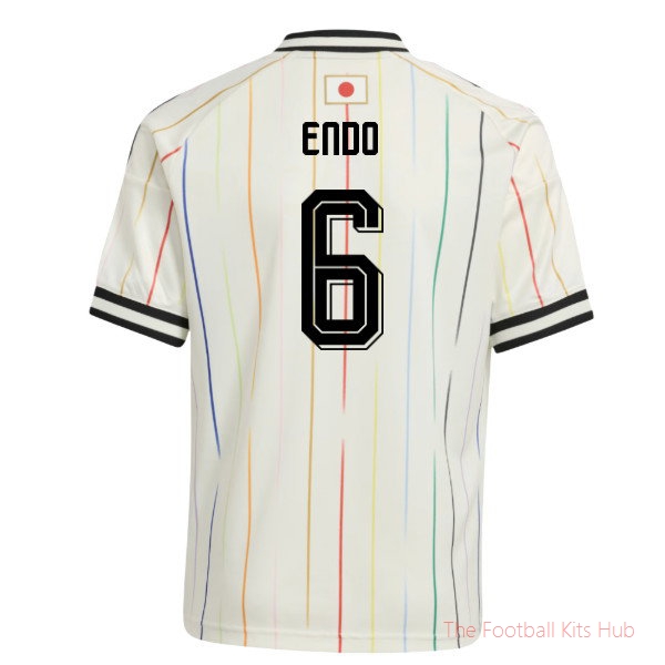 Endo #6 2026-2027 Japan Away Shirt Team Kit - World Cup Edition