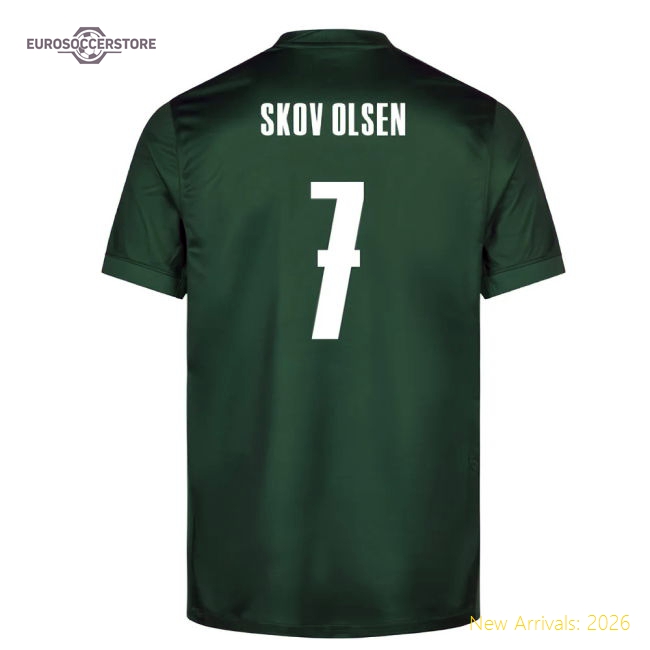 2025-2026 VFL Wolfsburg Home Shirt (Kids) (Skov Olsen 7)