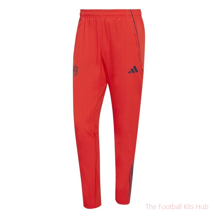 Bayern München Training Trousers Tiro 25 Presentation - Hi-Res Red