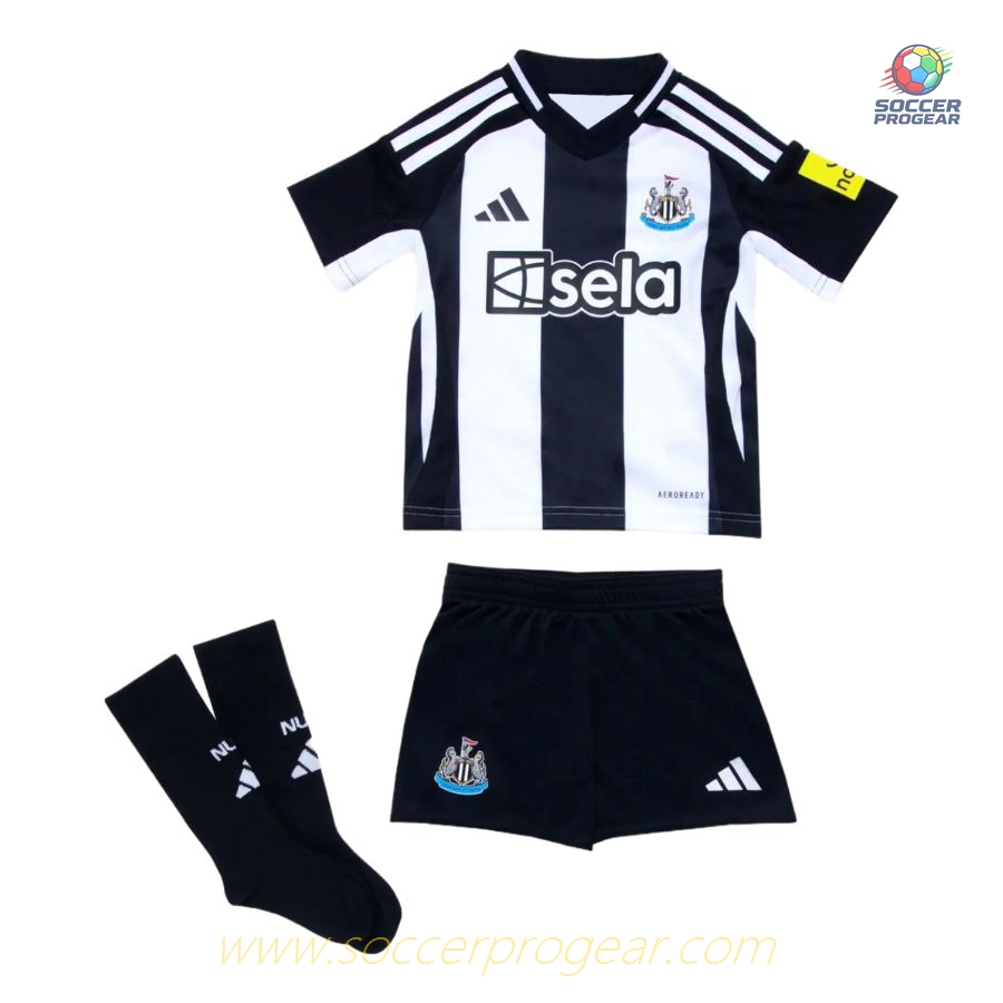Newcastle Children's Edition Home Football Shirt Football Jersey 2024-2025 Season