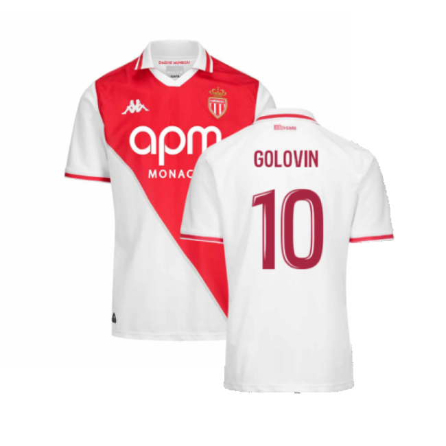 2024-2025 Home Shirt by AS Monaco (Adult
