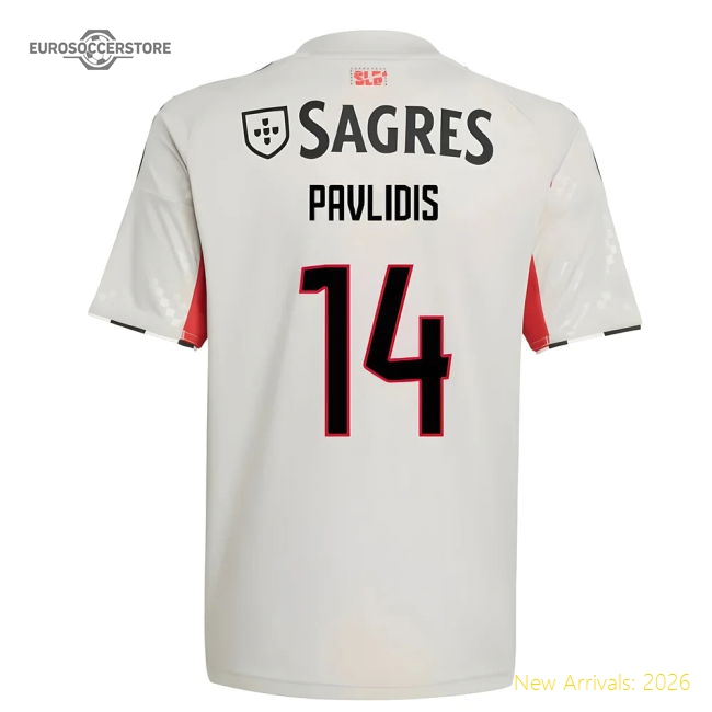 Hypoallergenic Youth Football Team Pavlidis Jersey 2025-2026 Stretchy
