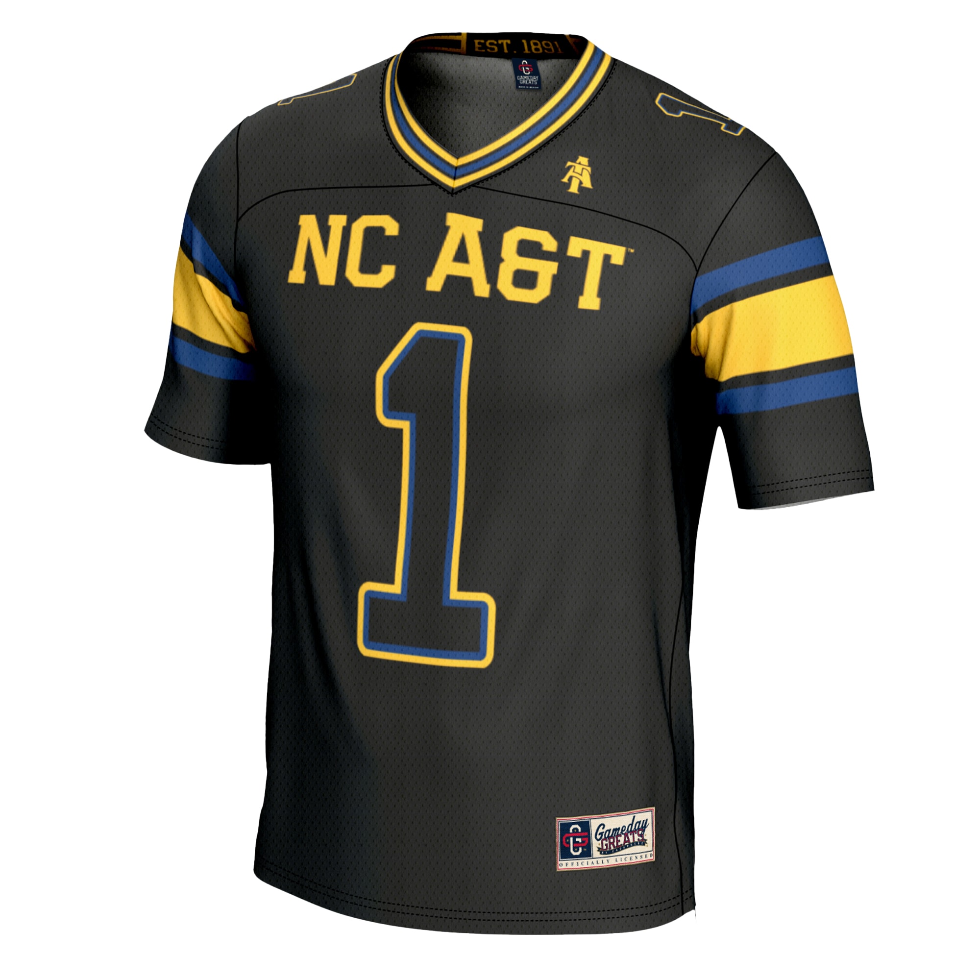 [DDG] North Carolina A&T Aggies GameDay Greats Football Jersey - Black