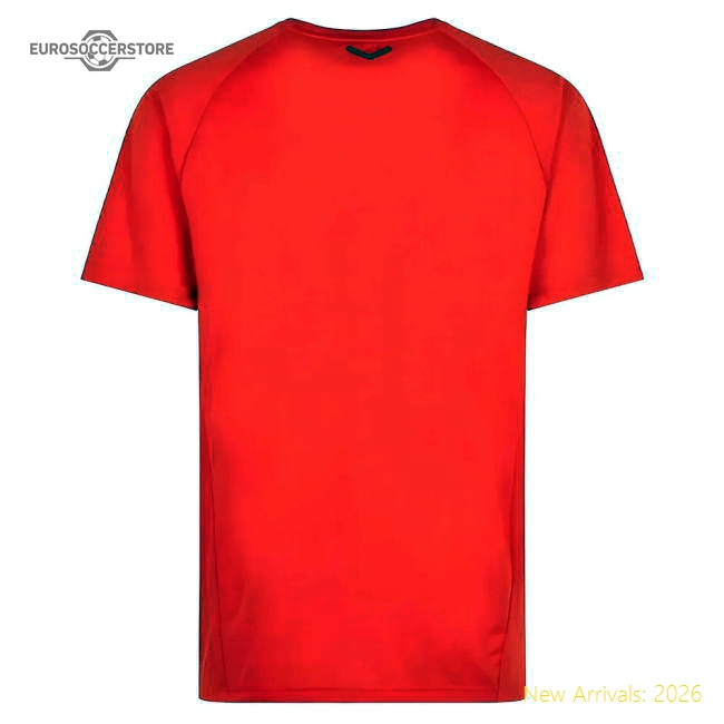 2022-2023 Ac Milan Casuals Tee (red) - Premium Collection