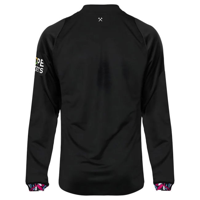 West Ham Long Sleeve official style Away Shirt 2022-2023
