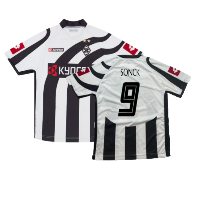 Borussia Monchengladbach 2006-07 Home Shirt ((Excellent) 3XL) (Sonck 9)