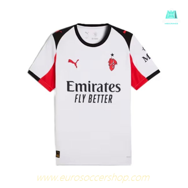 2025-2026 AC Milan Away Shirt (Weah 9)