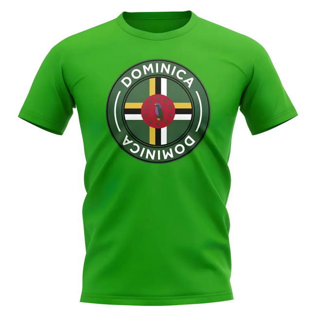 Climate-Control Climate-Control Dominica Football Badge T-Shirt