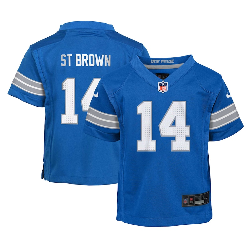 None Amon-Ra St. Brown DET Lions Vintage Premium-Quality Jersey
