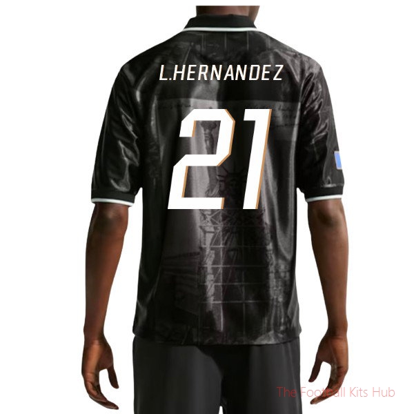 Matchday France 2026-2027 Dri-Fit Energy Shirt (L.Hernandez 21)