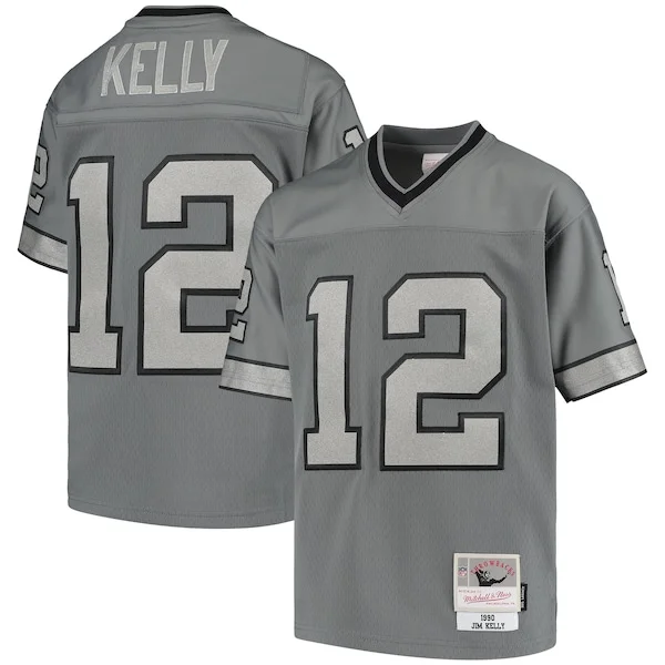 None Replica NFL Jersey - Charcoal | Pro-Level Football Apparel