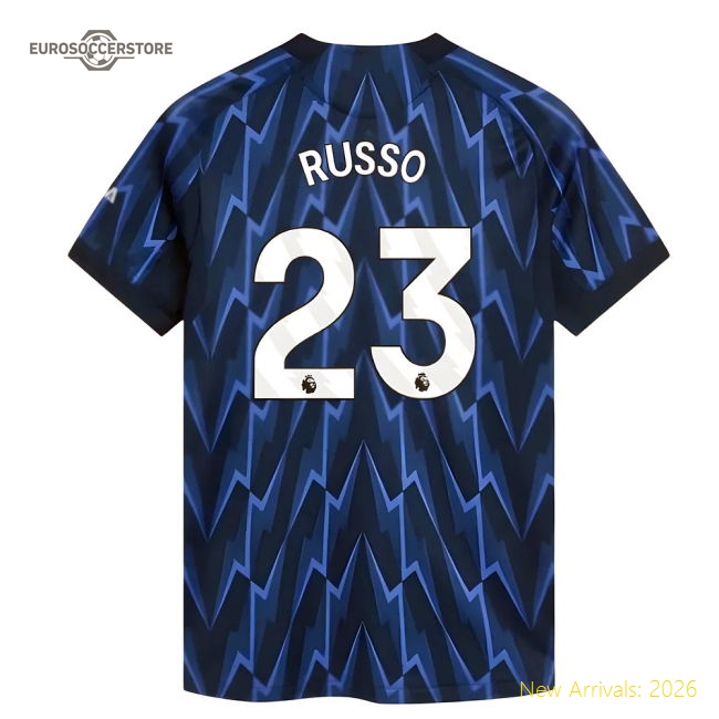 Modern Arsenal Womens Russo Jersey 2025-2026 Soft-touch