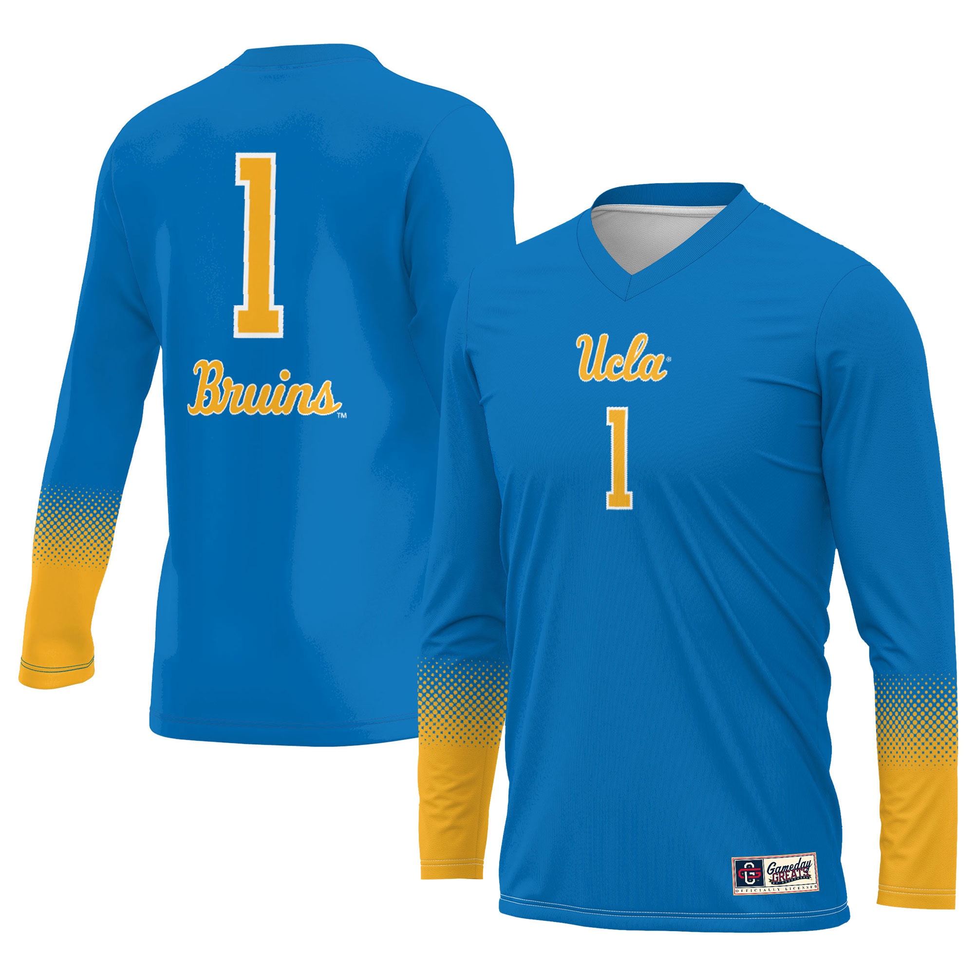 [DDG] UCLA Bruins GameDay Greats Unisex Lightweight Volleyball Jersey - Royal