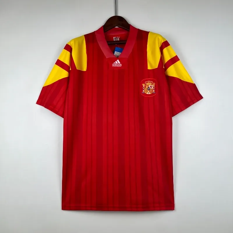 Cheap 1992-1994 Spain Jersey retro kit