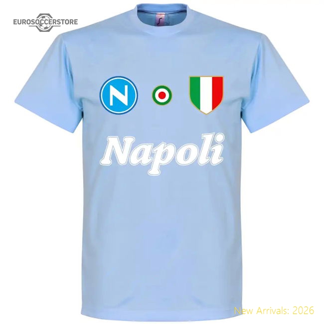 Azzurri Team Kids Tee - Sky - Affordable - Supporter Edition