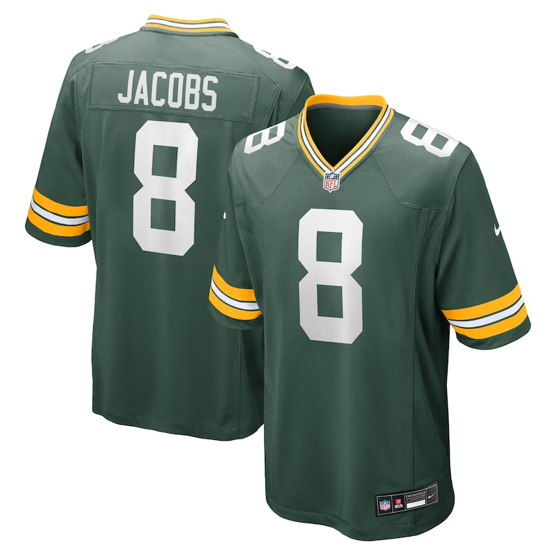 None Josh Jacobs GB Packers Modern Top-Grade Jersey for NFL Fans