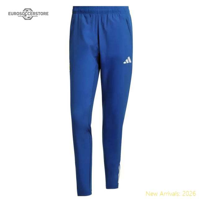 2025-2026 Madrid Real Madrid Eu Training Pants (Blue) Match Replica