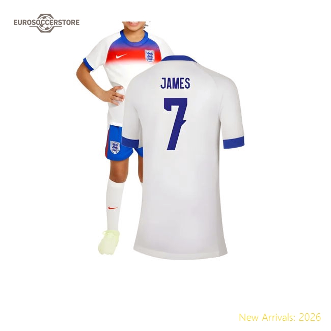 2025-2026 Football Team Mini Child-friendly James Jersey Drycell