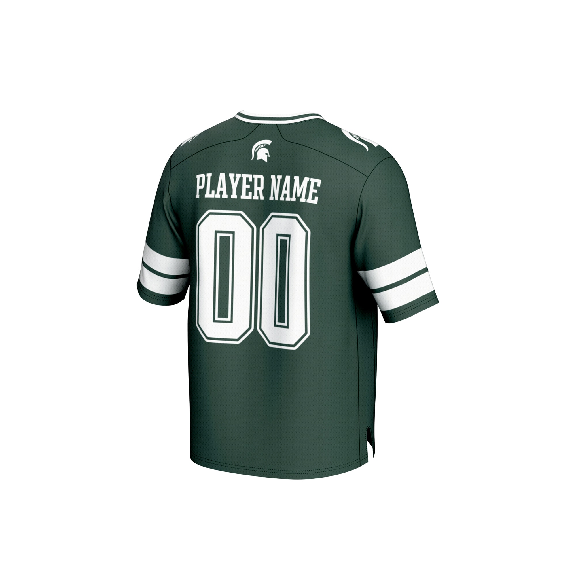 [NJP] Michigan State Spartans GameDay Greats Unisex NIL Pick-A-Player Football Fashion Jersey - Green