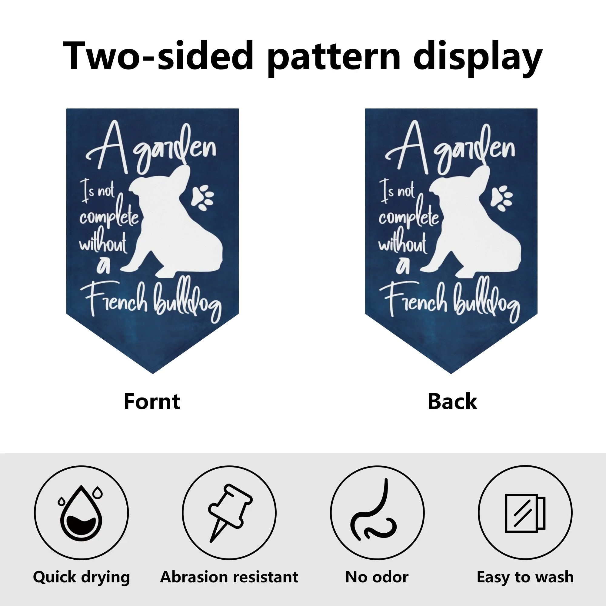 Everyday Stylish Lucy - Garden Flag Banner for Everyday Wear Comfortable