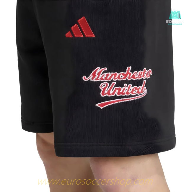 2025-2026 Man Utd US Shorts (Black)