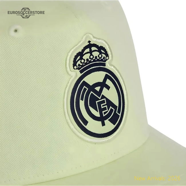 2025-2026 Real Madrid Snapback Cap (almost Lime) - Concept Creation