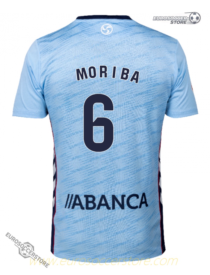 RC Celta 25-26 Season Home Jersey MORIBA Number 6