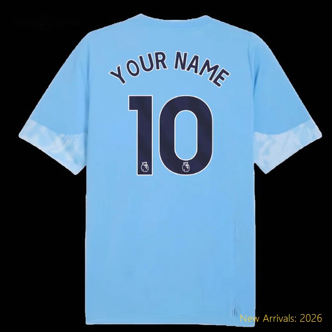Manchester City 2024-25 Fan Version For Kids Name) Football Shirt