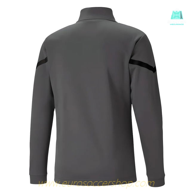 2021-2022 Borussia Dortmund Pre Match Half Zip Top (Asphalt)
