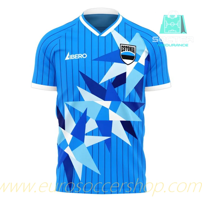 2025/26 Campaign Player Version Estonia Home Jersey Libero