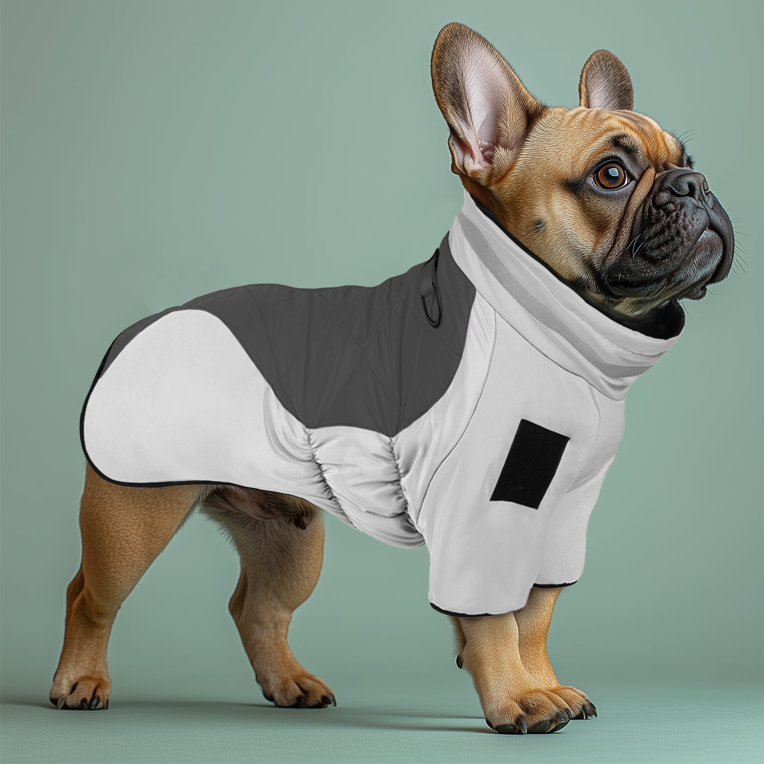 Comfortable Stylish Frostglow Frenchie Winter Jacket for Home Use