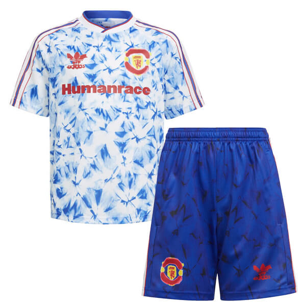 Comfort Fit Man Utd Kids Manchester United 20-21 Human Race Jersey