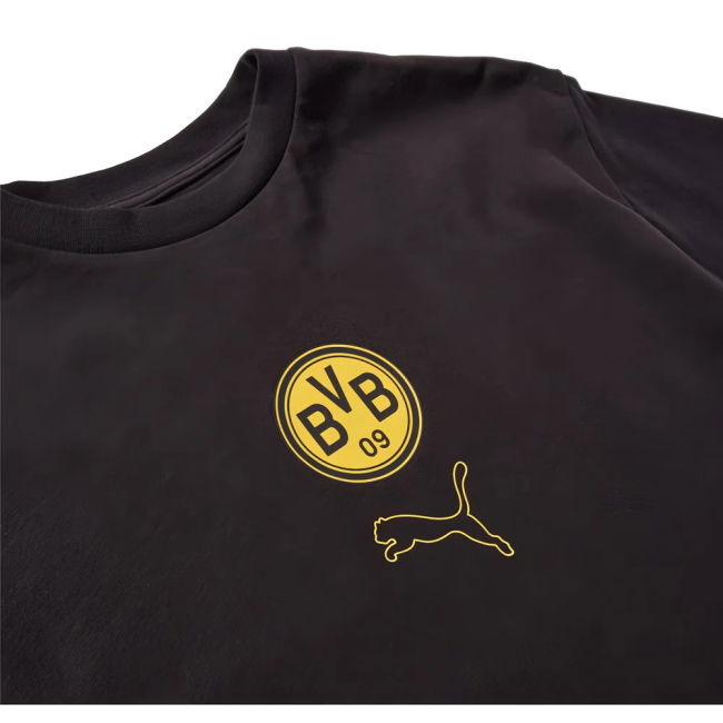 2025-2026 Borussia Dortmund Stylish Shirt (Black) Quick Dry