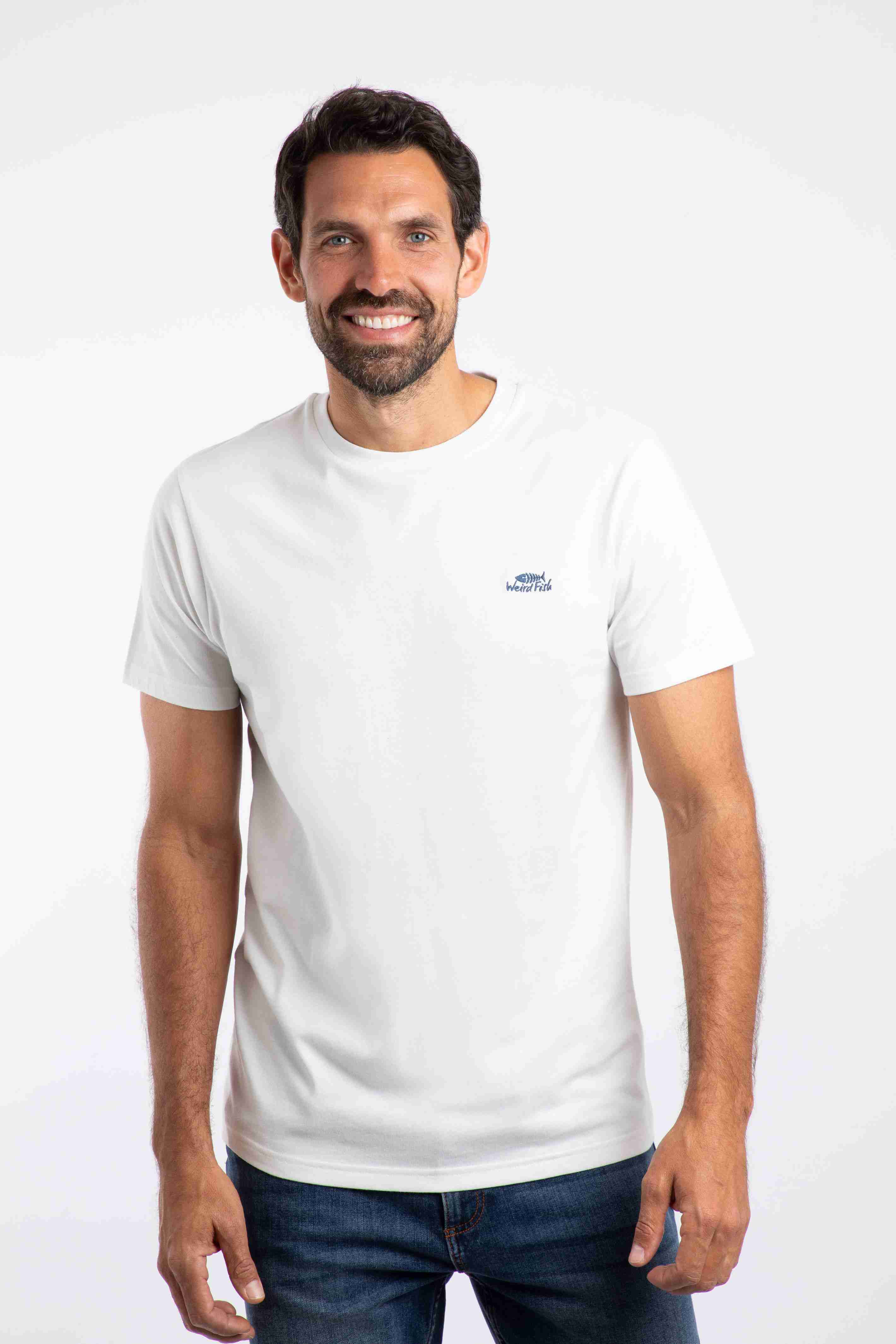 Hooked Branded T-Shirt Chalk