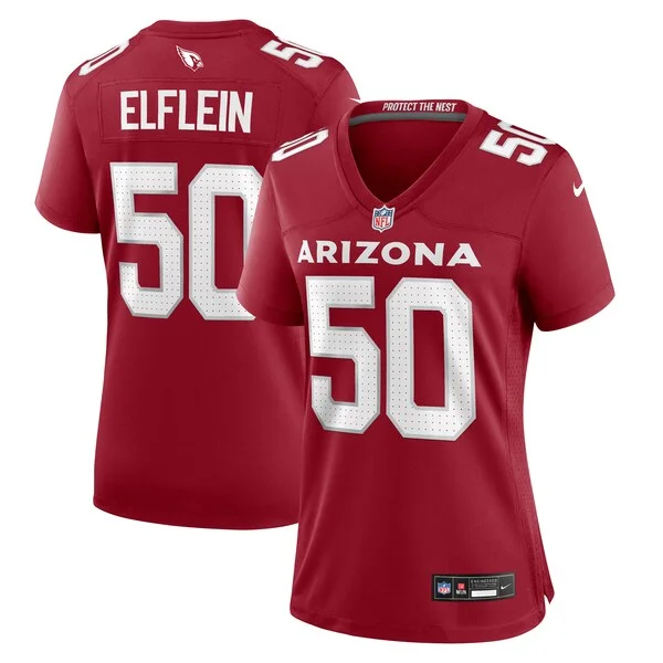 None Pat Elflein Game Jersey - Cardinal | NFL Player Jersey | NFL Foot