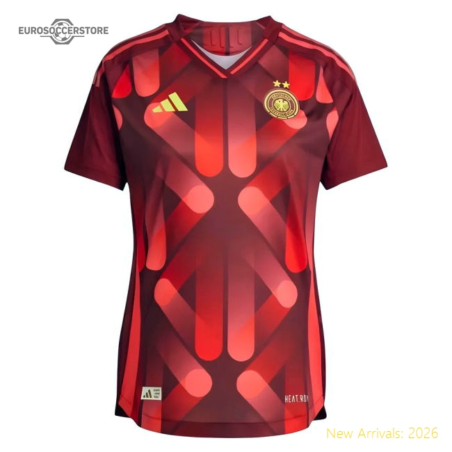 Official Germany 2025-2026 Away Short Sleeve Jersey Classic Temperature-control