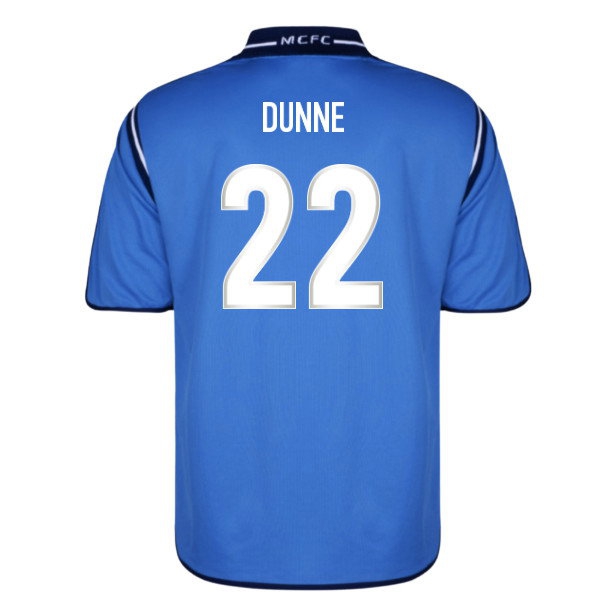 2001 Manchester City Home Retro Shirt (Dunne 22)