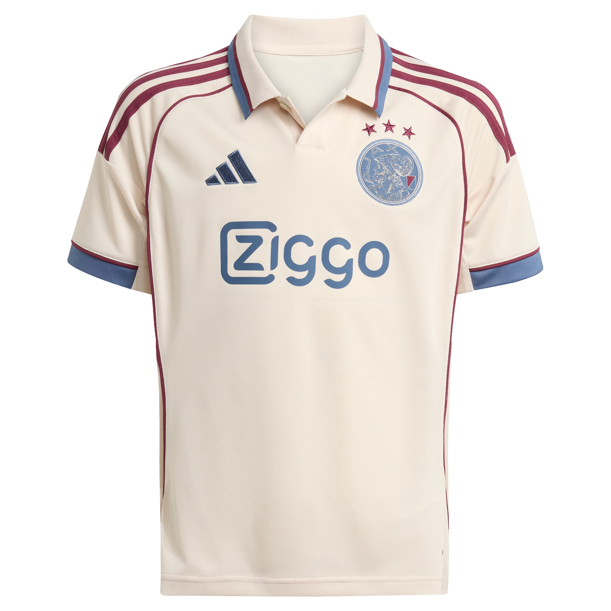 [SJH] Ajax Youth 2025/26 Third Replica Jersey - Tan