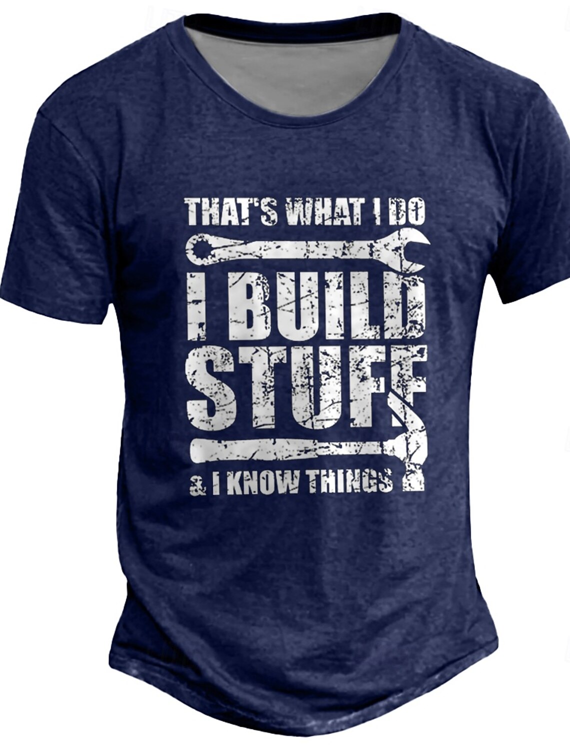 Mens Funny Graphic T-Shirt: 'If You're Trying to Scare Me I'm